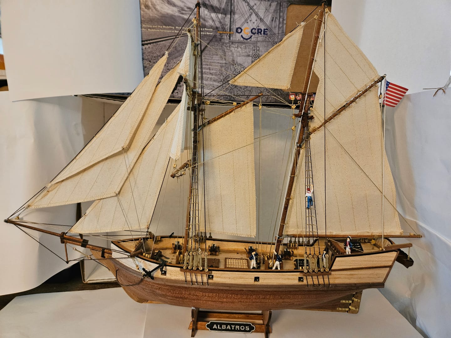 Customer photo review of Maqueta Barco Albatros