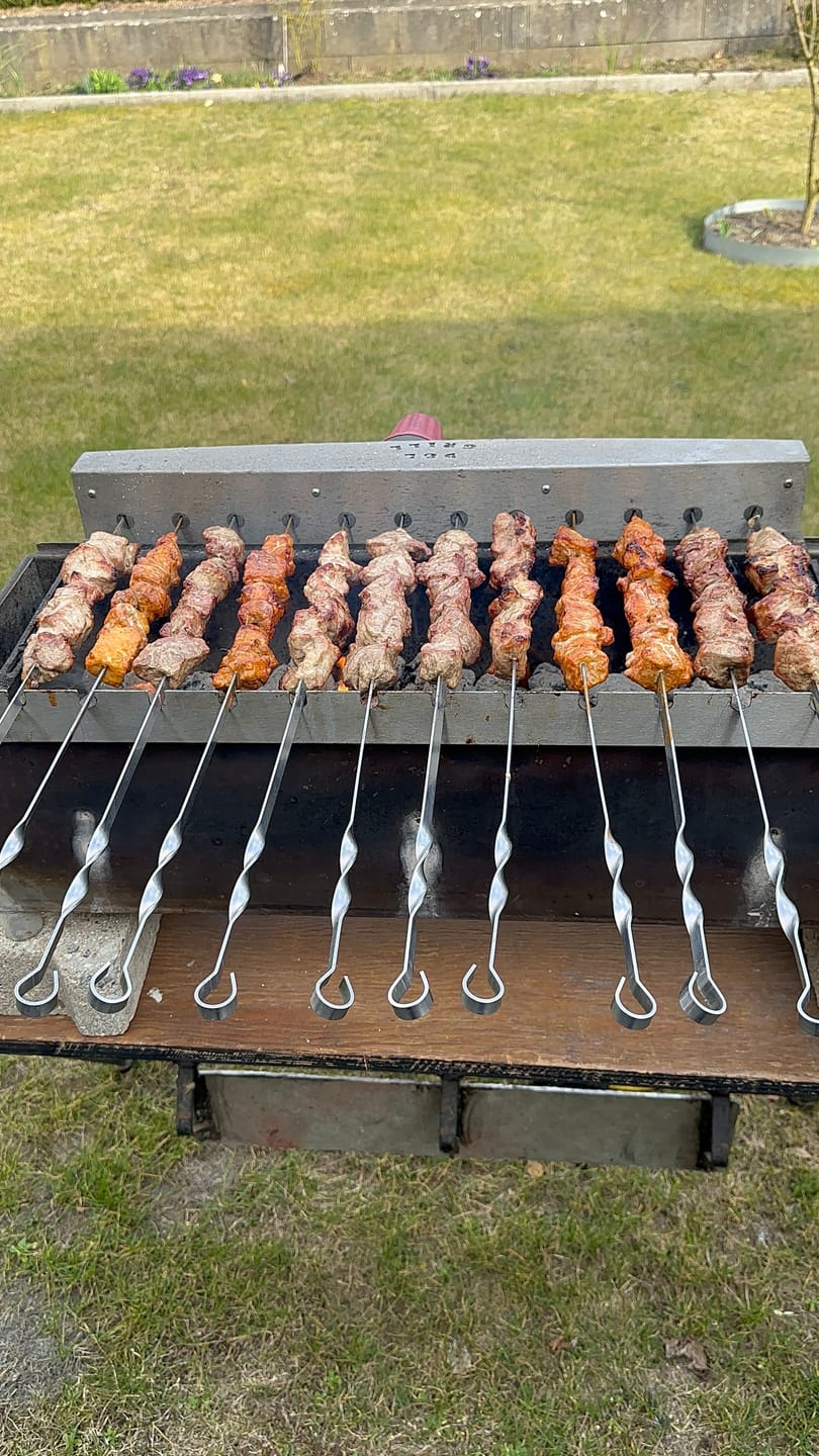 Customer photo review of Rinder-Schaschlik Original – zart & kräftig | mySchaschlik