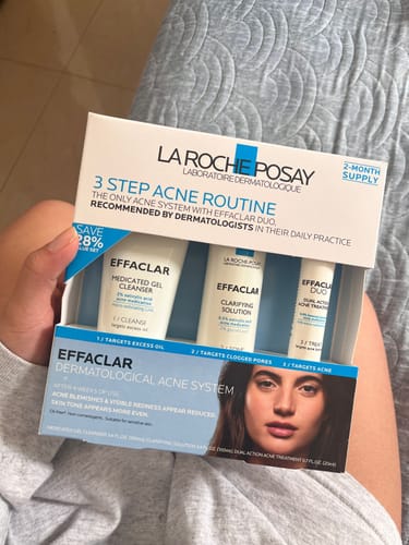 Customer photo review of Effaclar Acne Treatment System