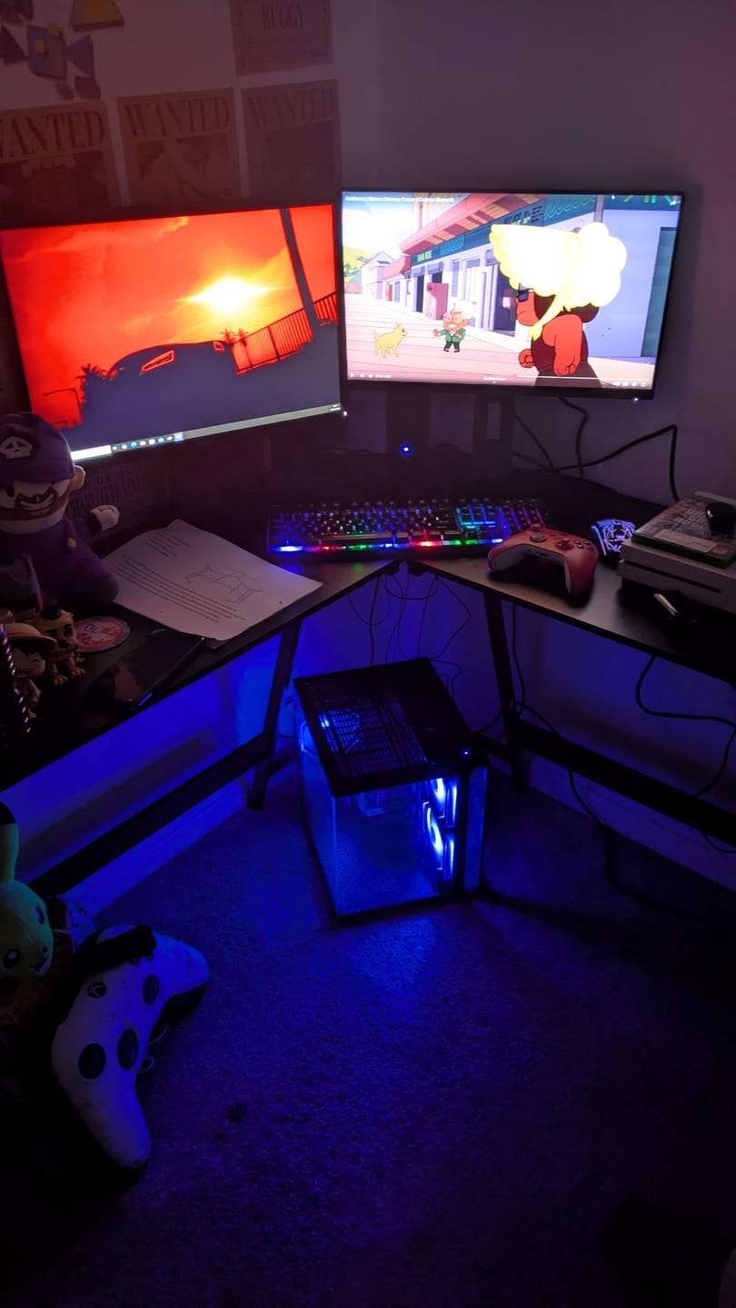 Customer photo review of Mini Nemesis 3 Dual Monitor Bundle Gaming PC - Intel Core i5 2nd 16GB Nvidia GeForce GT 730 2GB T4-MS206