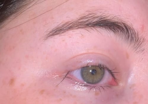 Customer photo review of Lash Growth Serum