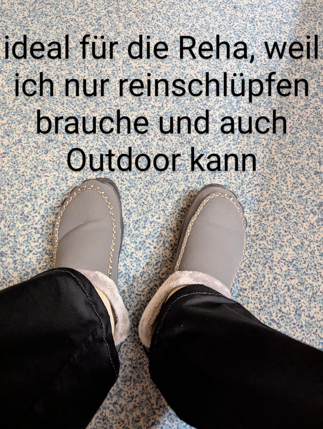 Customer photo review of Home Pro - FleeceTec Hausschuhe
