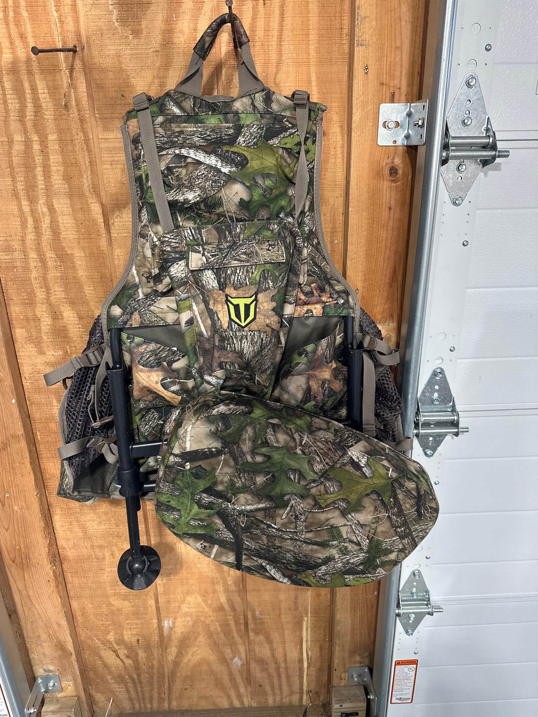 Customer photo review of StrutBack Turkey Vest with Kickstand