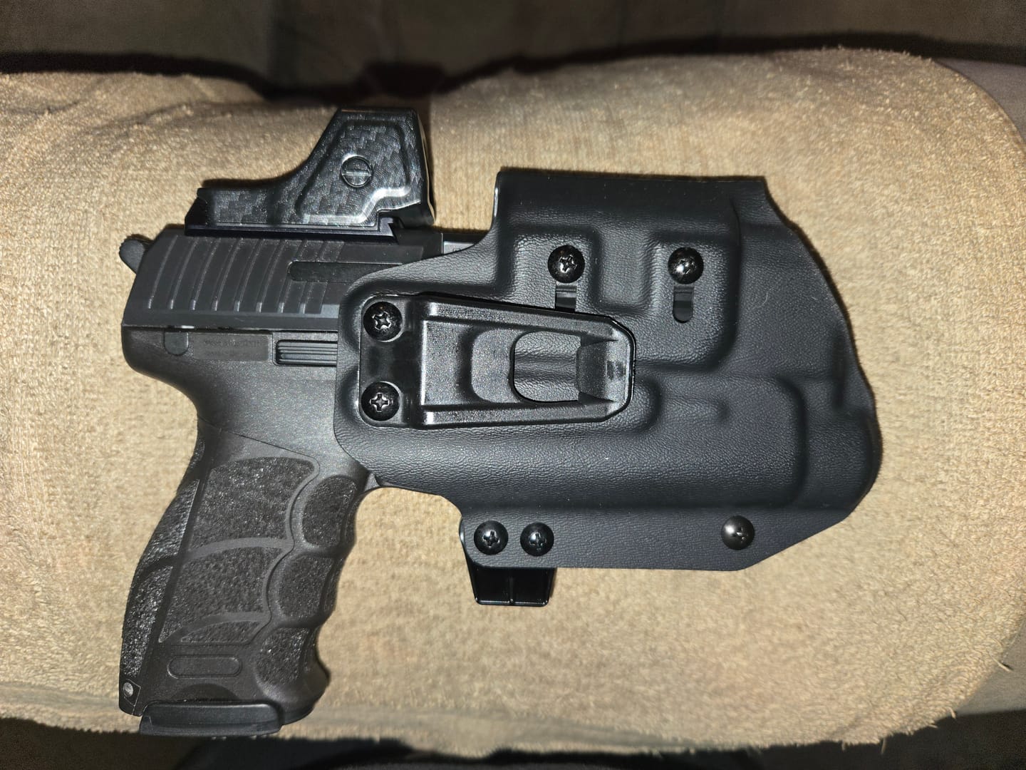 Customer photo review of Universal Light Covert IWB Holster