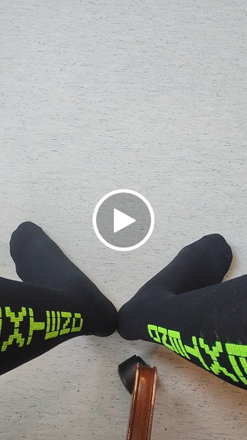 Customer video review of eXtend High – Kompressiosukat – Musta / Lime