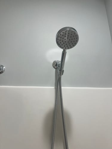 Customer photo review of 1-Spray Handheld Shower Head Set