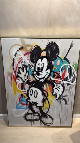 Customer review photo for Abstract Graffiti Art #GA045