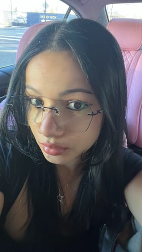 Customer photo review of Ella Eyeglasses