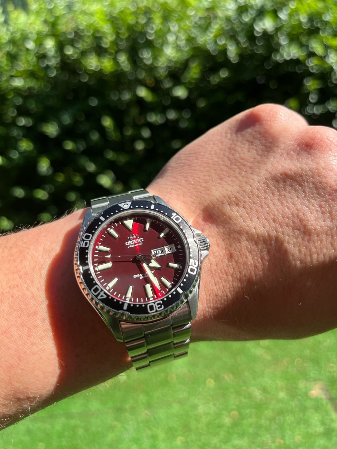 Customer photo review of Reloj Orient Automatic RA-AA0003R19B Kamasu Diver Sapphire 41,8 mm
