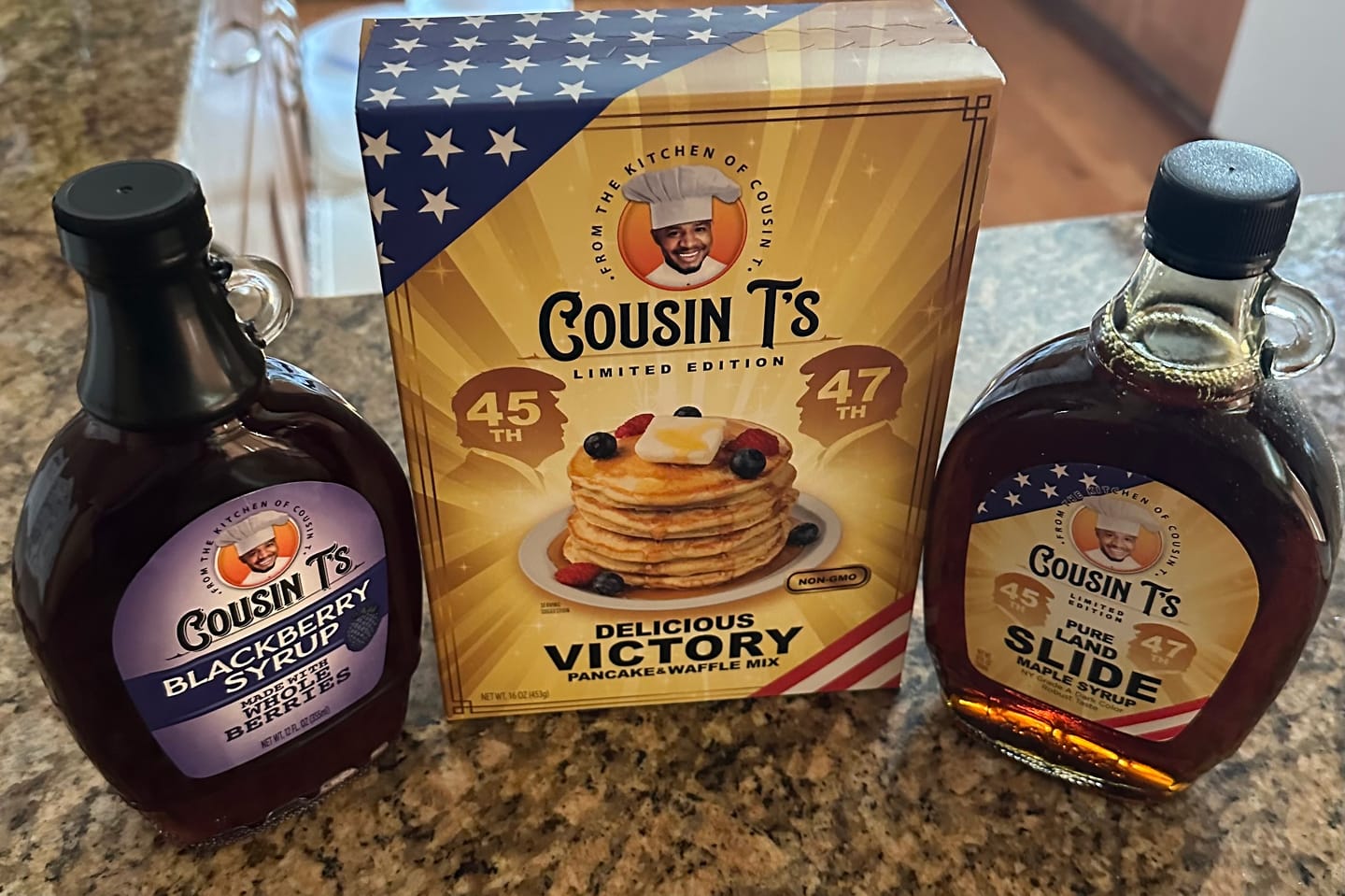 Customer photo review of Cousin T's Blackberry Syrup