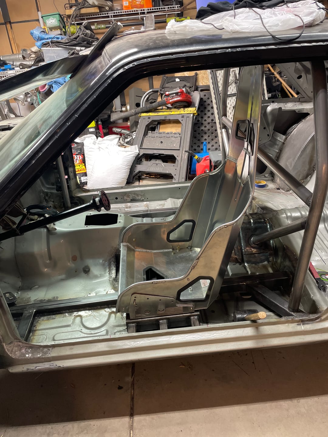 Customer photo review of Motion Raceworks 79-93 Ford Fox Body Mustang Chromoly Lightweight Steering Column 15-100
