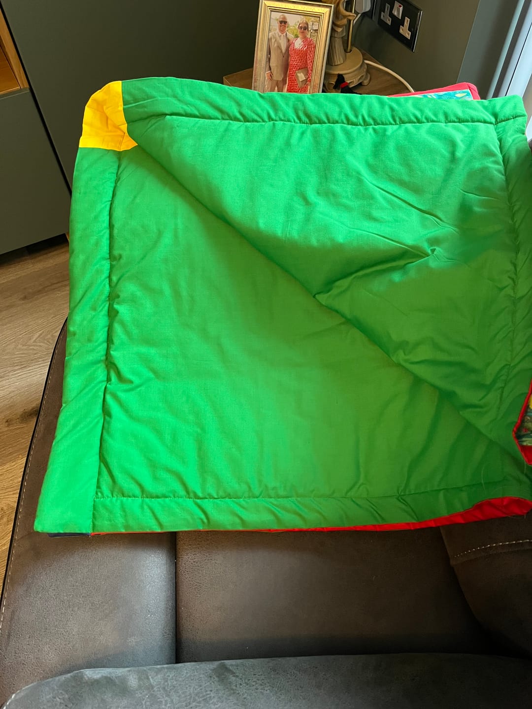Customer photo review of Premium Plain Polycotton Fabric, 60° Washable, 45"- 20 Colours Available