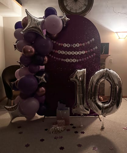 Customer photo review of Custom Balloon Garland Kit