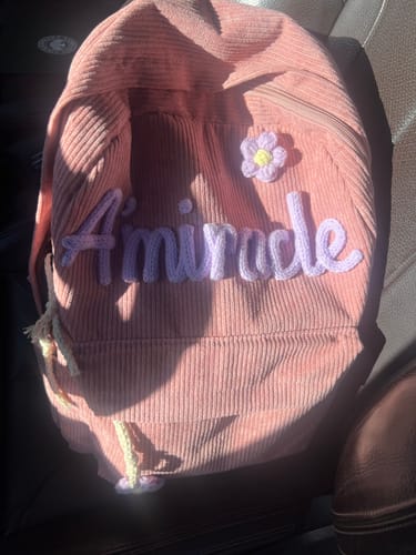 Romona R. review of KNIT & CARRY – Personalized Knitted Backpack image 1 out of 1