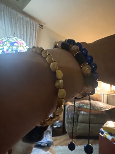 Customer photo review of 7 Treasures Chakra Balance Necklace