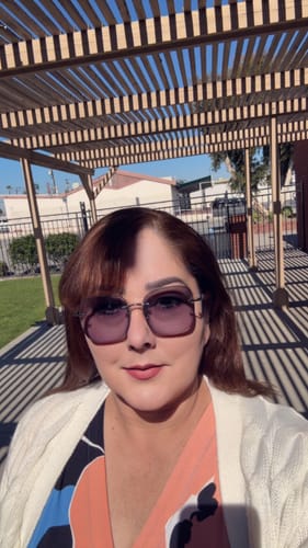 Customer photo review of Florrie Eyeglasses