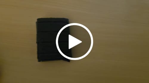 Customer video review of Tactical Wallet First Edition- Steingrau Oliv