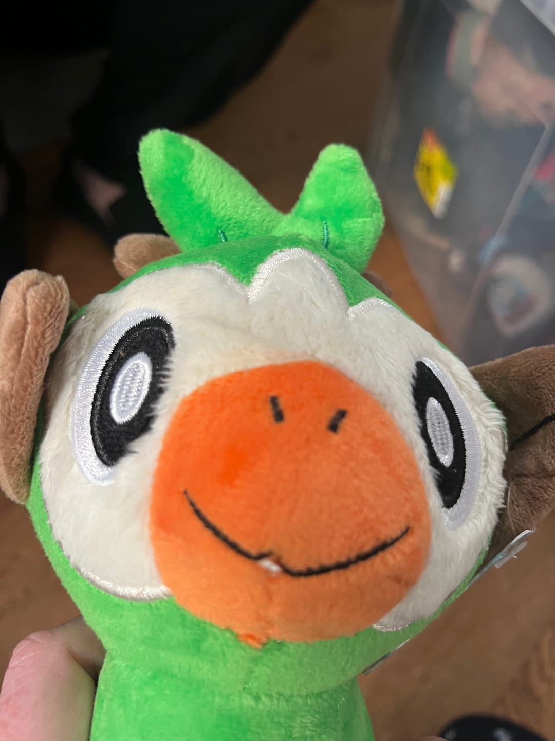 Customer photo review of Grookey Pokemon Plush