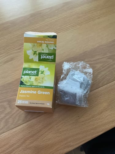 undefined review of Jasmine Green 25 Teabags - Certified Organic image 1 out of 1