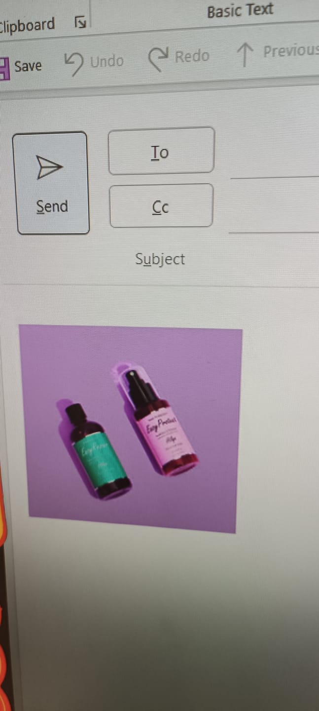 Customer photo review of Hair Repair and Protect Kit