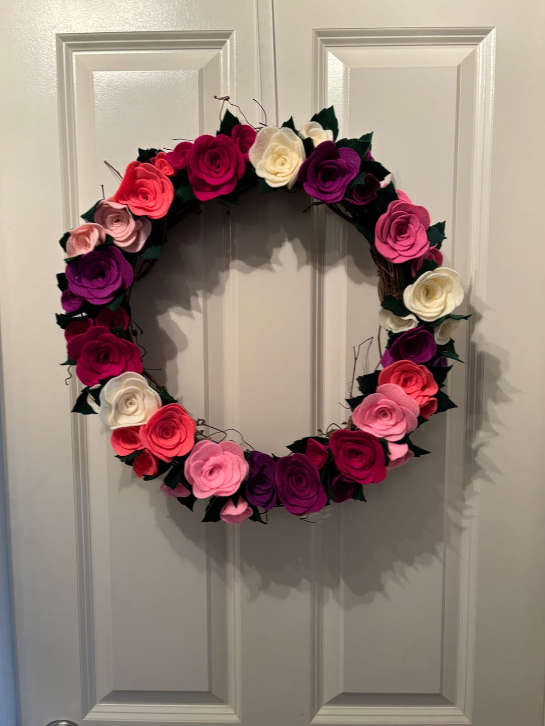 Customer photo review of Acrylic Craft Felt By Yard