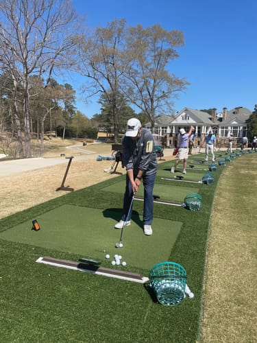 Customer photo review of Swing Caddie SC100 Golf Launch Monitor