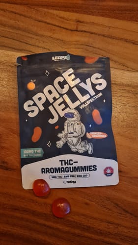 Customer photo review of THC Spacejellies Vollspektrum | 100mg THC | 20 Stk.
