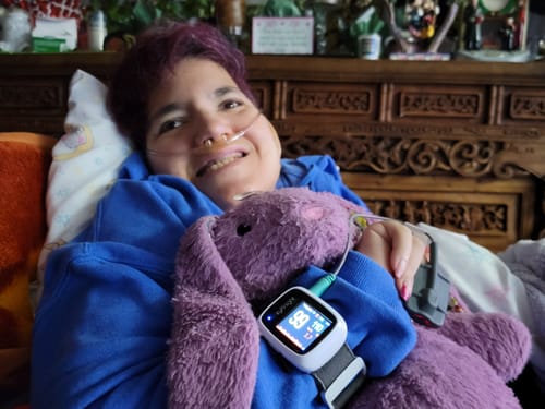 Customer photo review of OxyKnight® Watch | Smart Sleep Oximeter