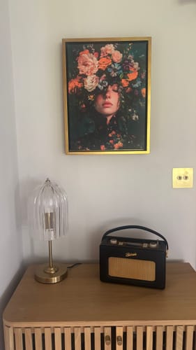 Customer photo review of Victorian Flowers Print