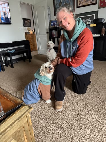 Customer photo review of Alpine Human Hoodie