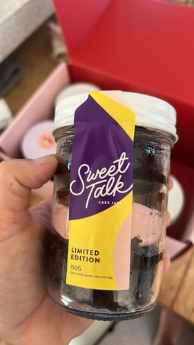 Customer photo review of Cake Jars Variety 6-Pack