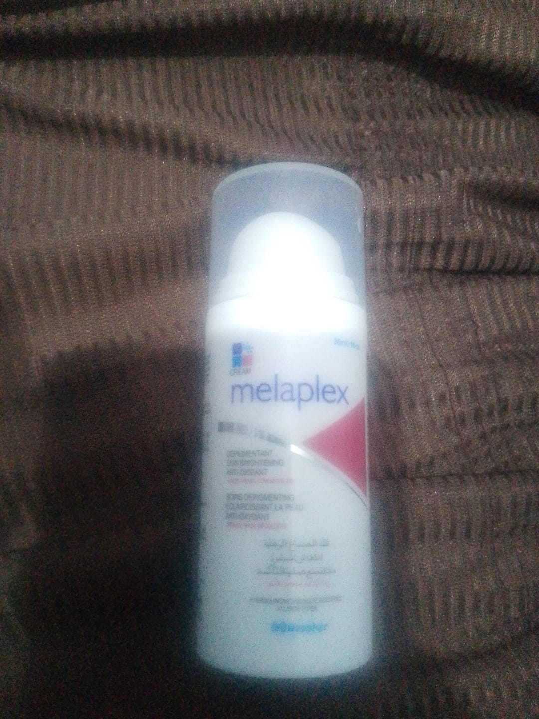 Customer photo review of Melaplex Cream