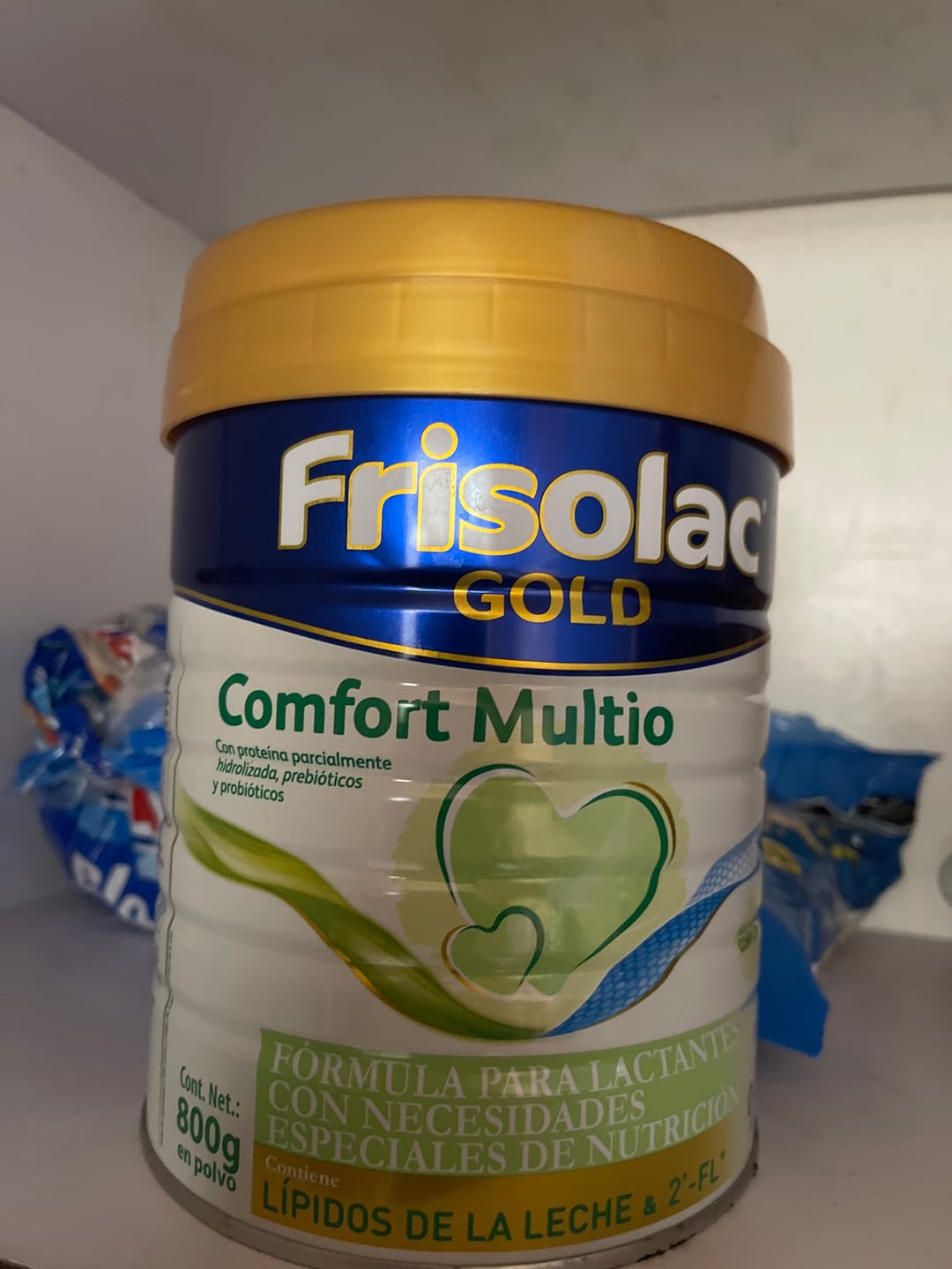 Customer photo review of Frisolac Gold Comfort Multio (0-12 Meses) Pack C/ 1.2 Kg