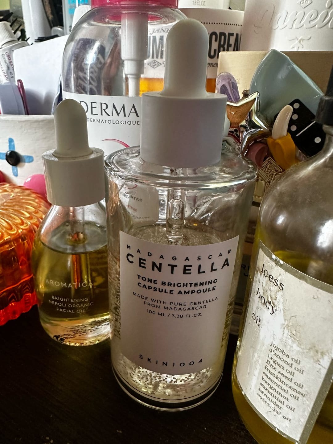 Customer photo review of Tone Brightening Capsule Ampoule