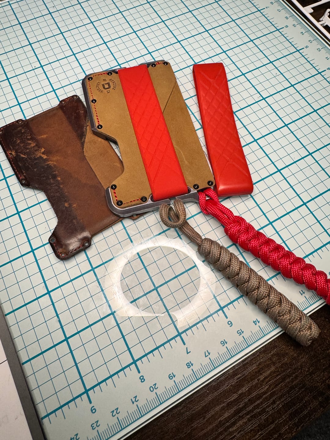 Customer photo review of LEATHER POCKETS