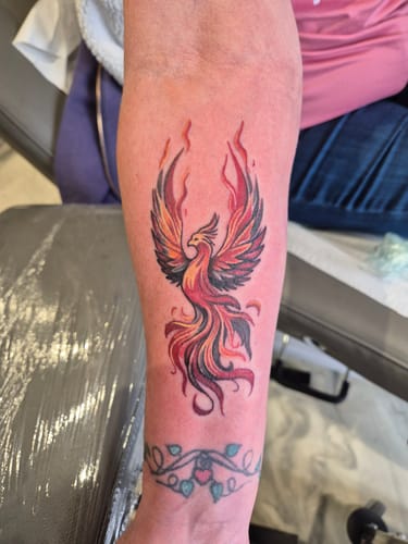 Customer photo review of TattooNumbx Numbing Cream