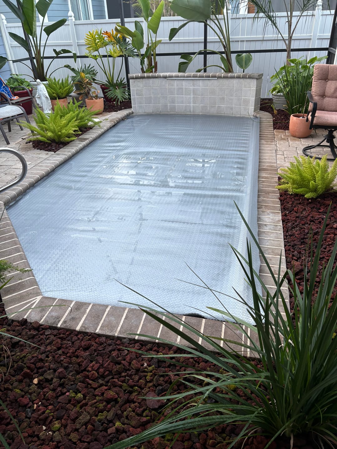 Customer photo review of GeoBubble RaeGuard™ Heat Retaining Pool Cover
