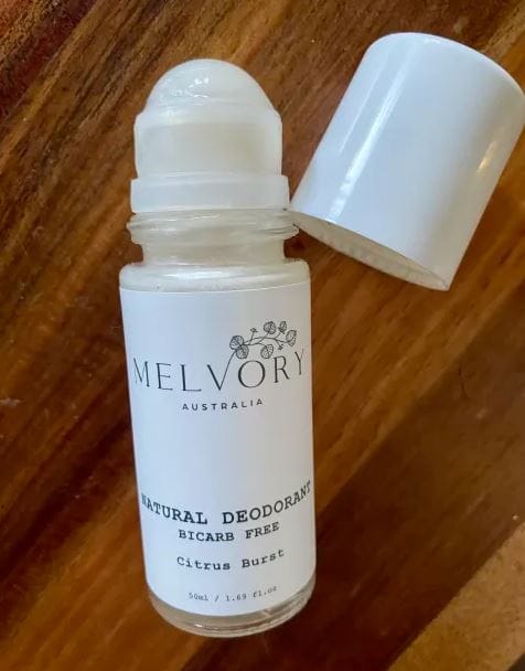 Customer photo review of Natural Deodorant Bicarb Free Citrus Burst