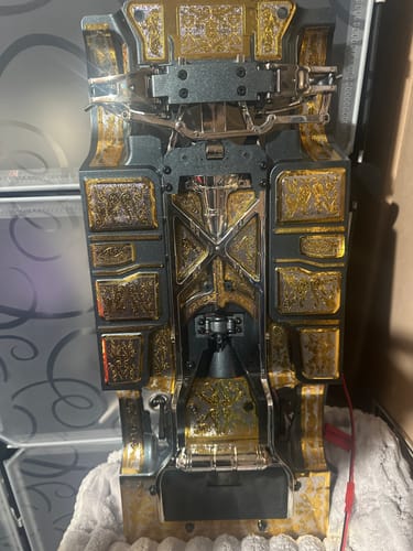 Customer photo review of 2 Tone engraved decals (Pre assembled)
