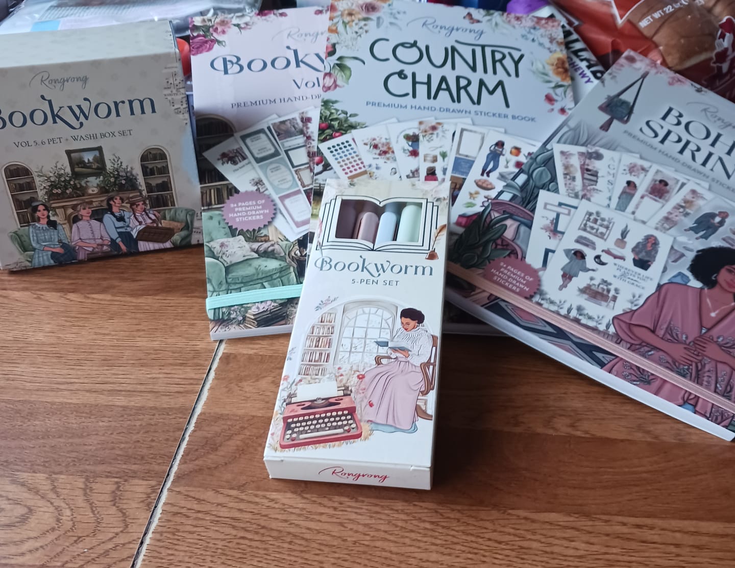 Customer photo review of Country Charm Sticker Book