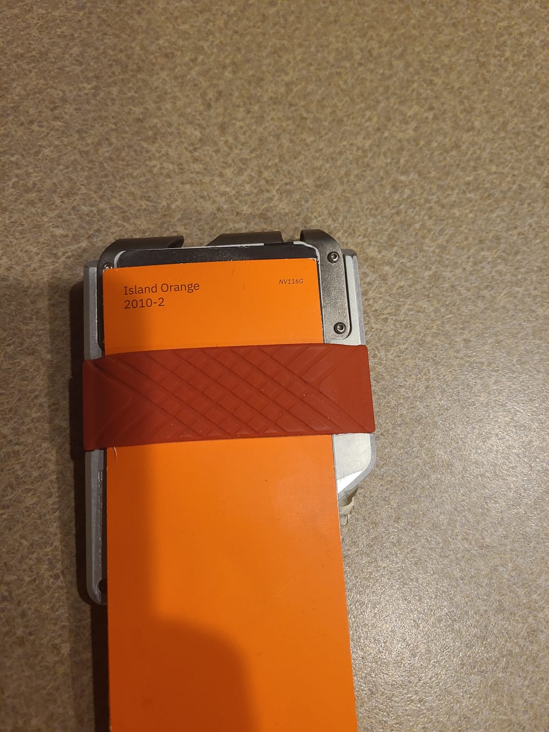 Customer photo review of VERTCIAL WALLET BANDS (M-Series, S1 Stealth Wallet and MC01 Money Clip)