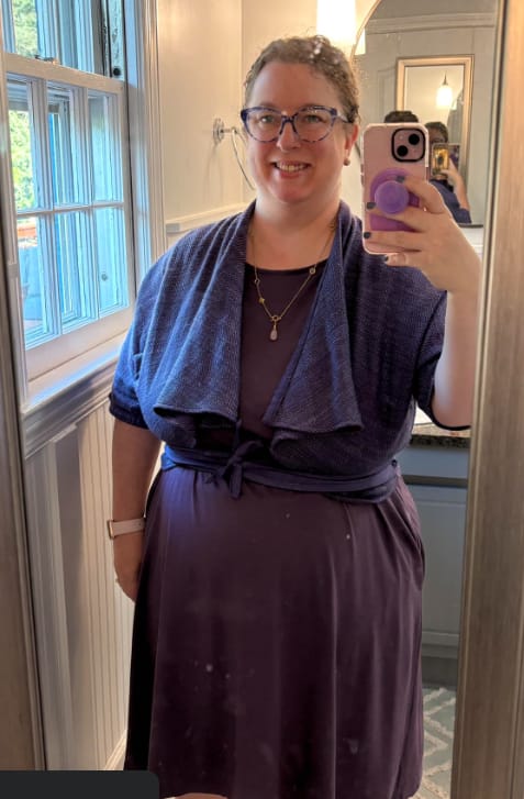 Customer photo review of NEW! Wool Obi Wrap Belt
