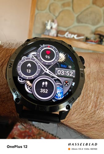Customer photo review of ZE™ Force Smartwatch – Power Your Day, Track Your Way