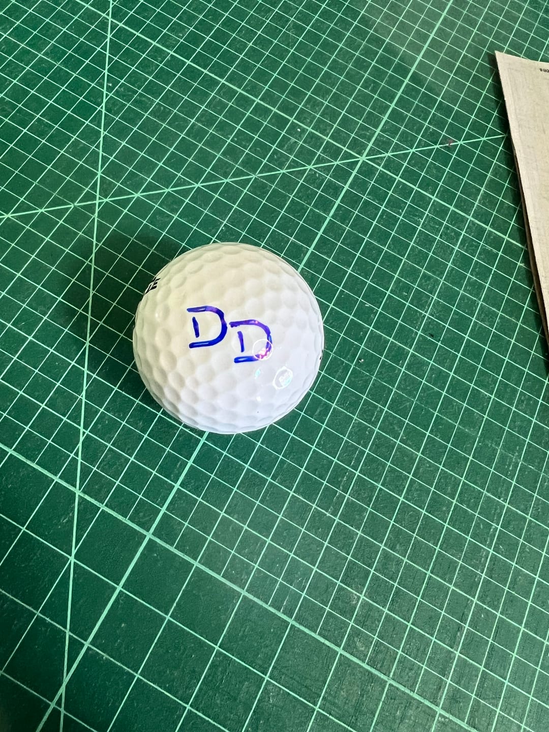 Customer photo review of Offset Initials