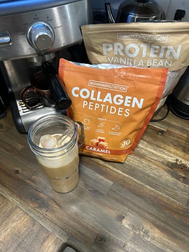 Customer photo review of Flavored Collagen