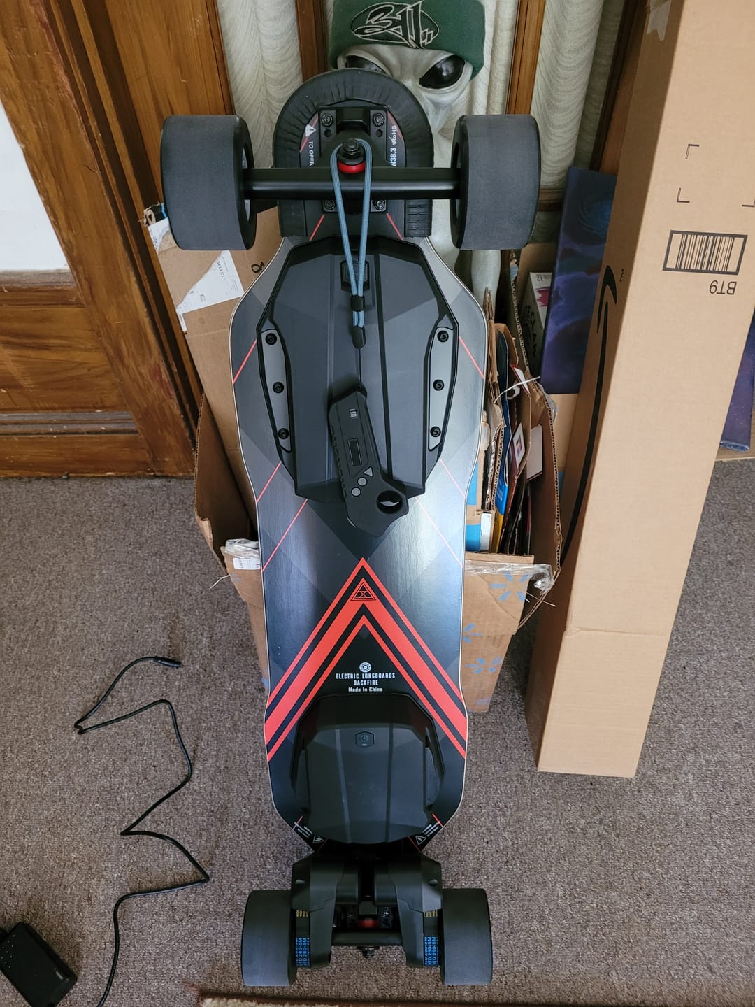 Customer photo review of Backfire G2Z Belt Electric Skateboard