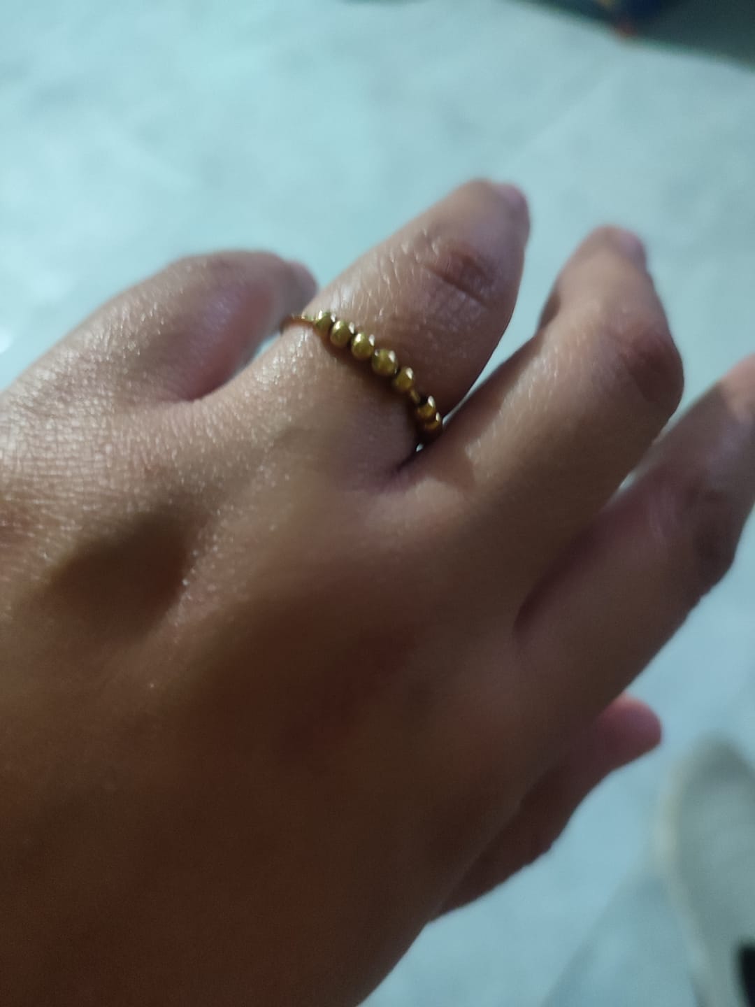 Customer photo review of Anillo Anti-Ansiedad