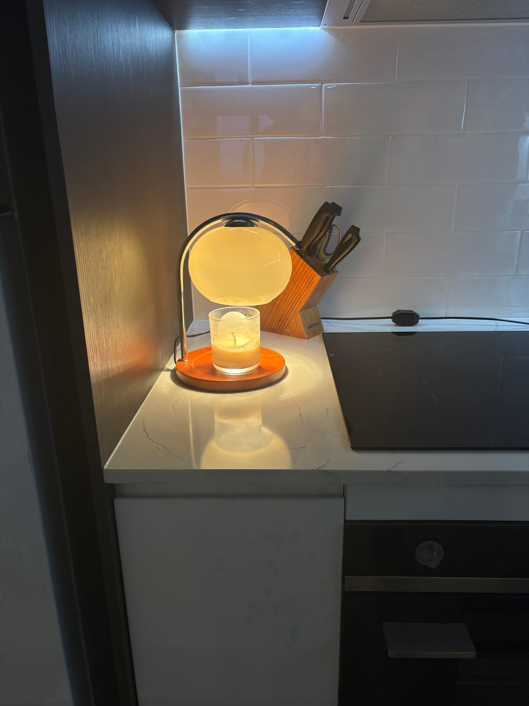 Customer photo review of "Lumina" Candle Warmer Lamp