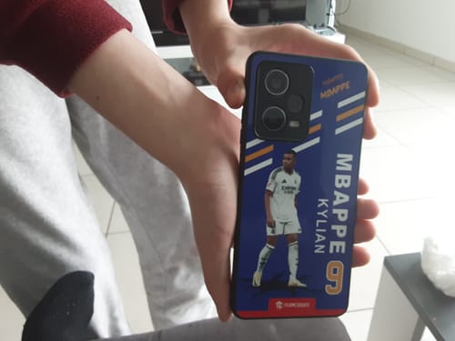Customer photo review of Coque joueur KYLIAN MBAPPE REAL MADRID - TEAMCOQUES