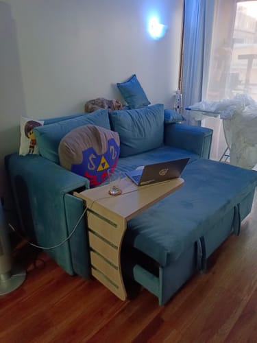 Customer photo review of Sofá cama Siena